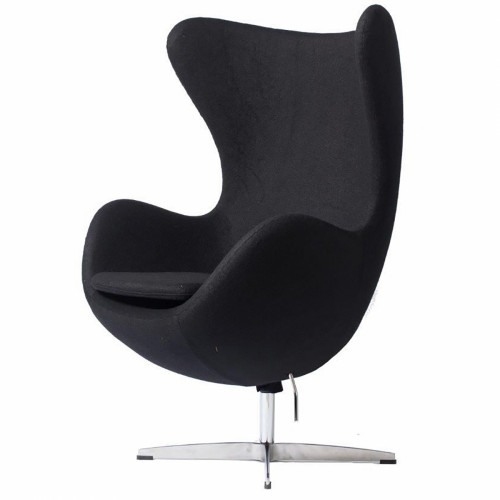 кресло egg chair кашемир черное в Тольятти