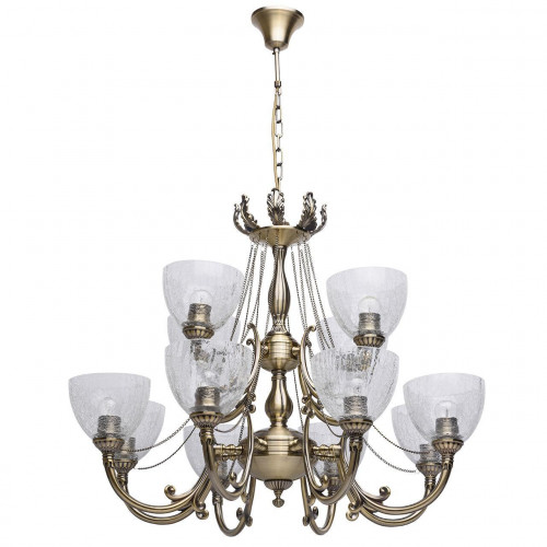 подвесная люстра mw-light аманда 481011712 бронза в Тольятти