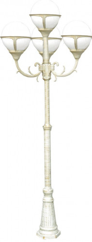 садово-парковый светильник arte lamp monaco a1497pa-4wg в Тольятти
