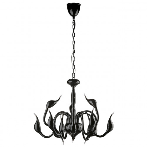 подвесная люстра lightstar cigno collo bk 751127 в Тольятти
