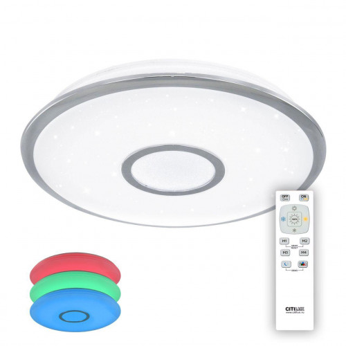 потолочный светодиодный светильник citilux старлайт cl70340rgb в Тольятти