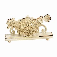 подставка для визиток pewter flower белая в Тольятти
