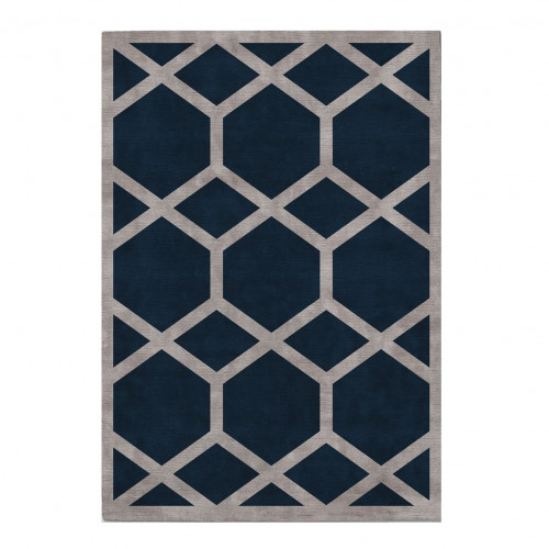 ковер ahston blue 200x290 синий в Тольятти