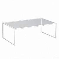 стол журнальный london lite white прозрачное стекло в Тольятти