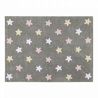 ковер stars tricolor серо-розовый в Тольятти