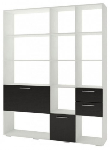 стеллаж баронс бриз ст.121.1600-01 12 полок, материал: лдсп в Тольятти