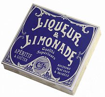 салфетки ликер и лимонад шт.(бумага,хсм) comptoir de famille в Тольятти