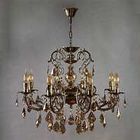 подвесная люстра ambiente alicante 8888/8 pb honey leaf в Тольятти