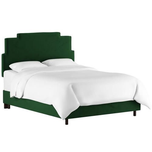кровать двуспальная 180х200 зеленая paxton emerald velvet в Тольятти