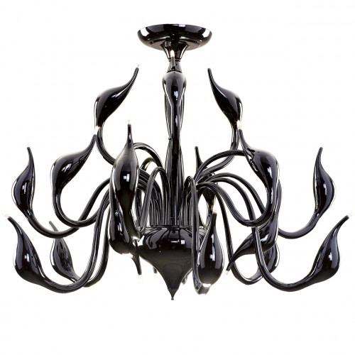 потолочная люстра lightstar cigno collo bk 751187 в Тольятти