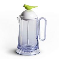 кувшин sparrow с ложкой, белый с зеленым в Тольятти