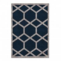 ковер ahston blue 240x340 синий в Тольятти