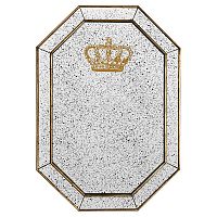 зеркало состаренное восьмиугольное с короной crown в Тольятти
