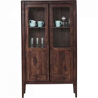 шкаф-витрина brooklyn walnut коричневый 100x40 в Тольятти