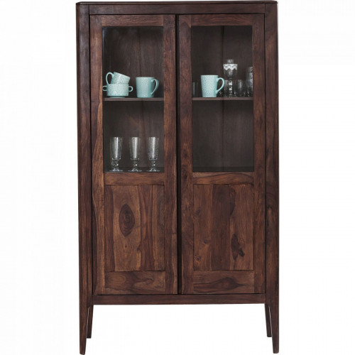шкаф-витрина brooklyn walnut коричневый 100x40 в Тольятти