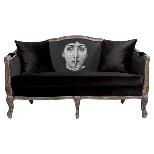 диван «секрет» fornasetti прямой черный в Тольятти