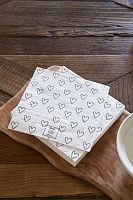 бумажные салфетки счастливые сердца riviera maison r в Тольятти