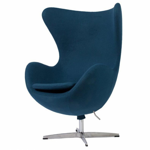 кресло egg chair сине-зеленое в Тольятти