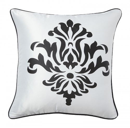 подушка с геральдическими лилиями fleur de lys ii white в Тольятти