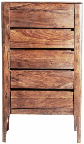 kare design комод высокий brooklyn nature, коллекция "красоты бруклина" 65*115*40, палисандр, коричневый в Тольятти