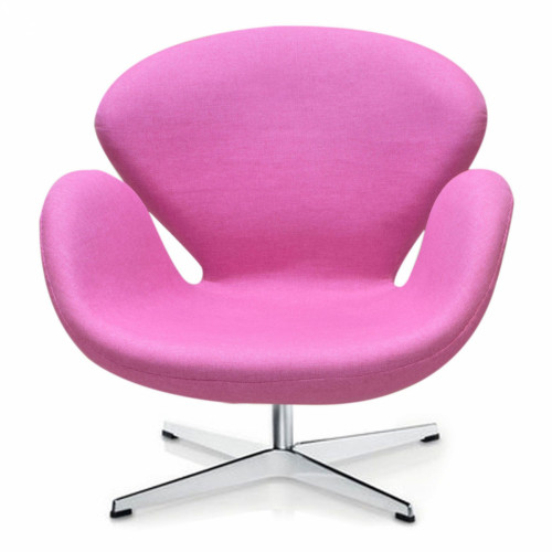 кресло swan chair розовое в Тольятти