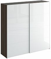шкаф-купе slide 1700 белый глянец коричневый в Тольятти