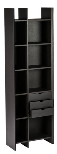 шкаф книжный mdhrrlb070rv коричневый в Тольятти