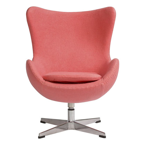 детское кресло egg chair коралловое в Тольятти