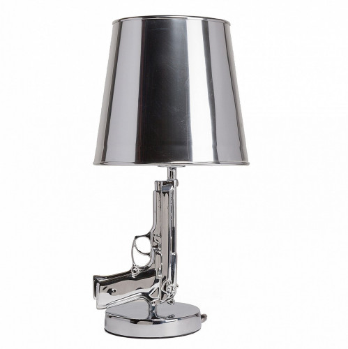 настольная лампа flos - bedside gun silver в Тольятти