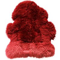 меховой коврик из овчины вишня 95х55 см в Тольятти
