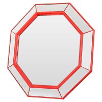 зеркало венецианское восьмиугольное в красной раме scarlet sails в Тольятти