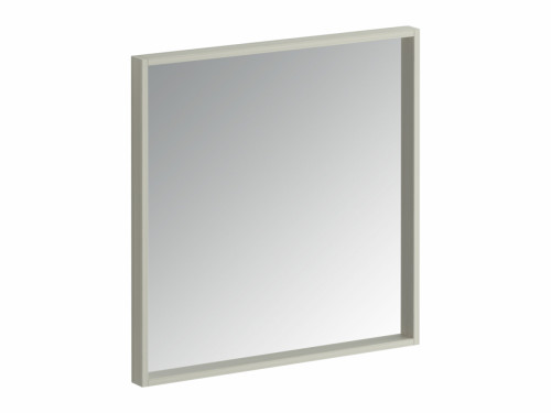 зеркало квадратное в бежевой раме latte в Тольятти