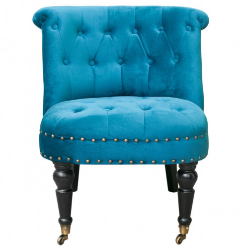 низкое кресло aviana blue velvet в Тольятти