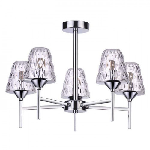 потолочная светодиодная люстра lumion gerana 3598/30cl хром в Тольятти