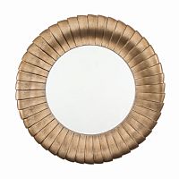 зеркало большое круглое бронзовое с декором lucena в Тольятти