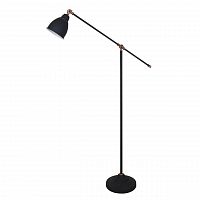 торшер arte lamp braccio a2054pn-1bk в Тольятти