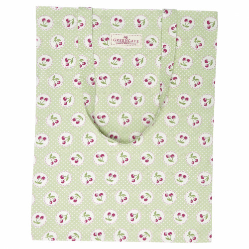 сумка хлопковая cherry berry p.green в Тольятти