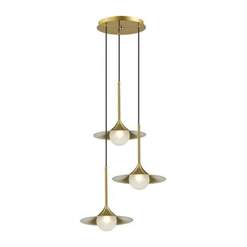 подвесная люстра odeon light barolo 4155/27l в Тольятти