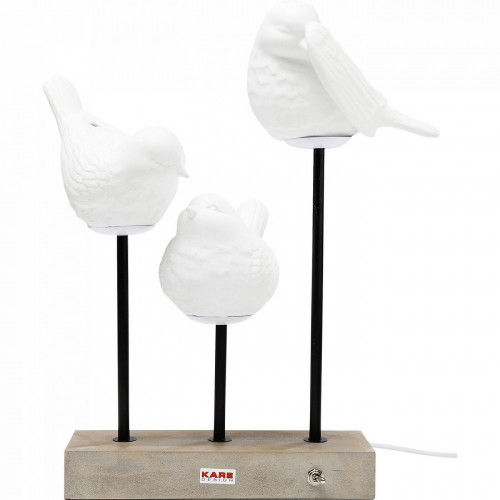 лампа настольная birds белая в Тольятти