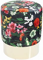 kare design пуф flores, коллекция "флорес" 35*42*35, полиэстер, дсп, сталь, мультиколор в Тольятти