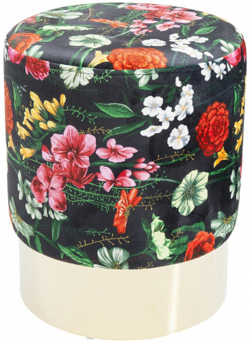 kare design пуф flores, коллекция "флорес" 35*42*35, полиэстер, дсп, сталь, мультиколор в Тольятти