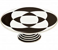 подставка для торта 28см черно-белая в Тольятти