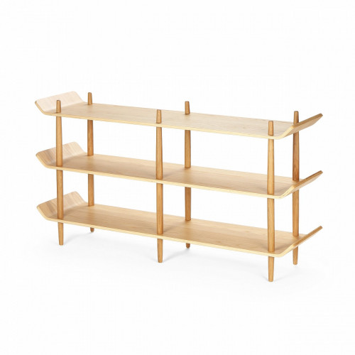 стеллаж bentwood двойной светло-коричневый в Тольятти