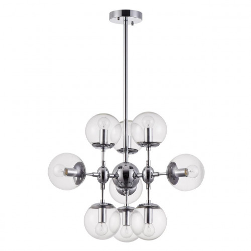 подвесная люстра freya richard fr5596pl-09ch хром в Тольятти