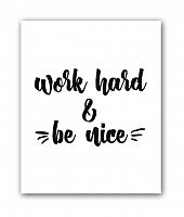 постер be nice а3 в Тольятти