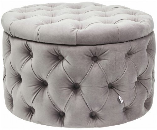 kare design пуф desire, коллекция "желание" 73*46*73, бархат, полиуретан, сосна, серый в Тольятти