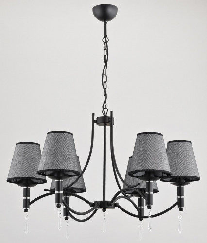 подвесная люстра alfa abil black silver 22966 в Тольятти