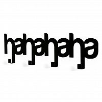 вешалка hahaha черная в Тольятти