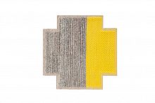 ковер plait yellow 160х160 от gan в Тольятти