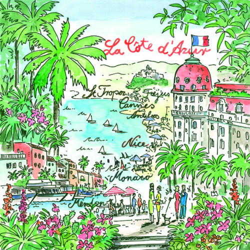 салфетки бумажные кот-д`азур в Тольятти